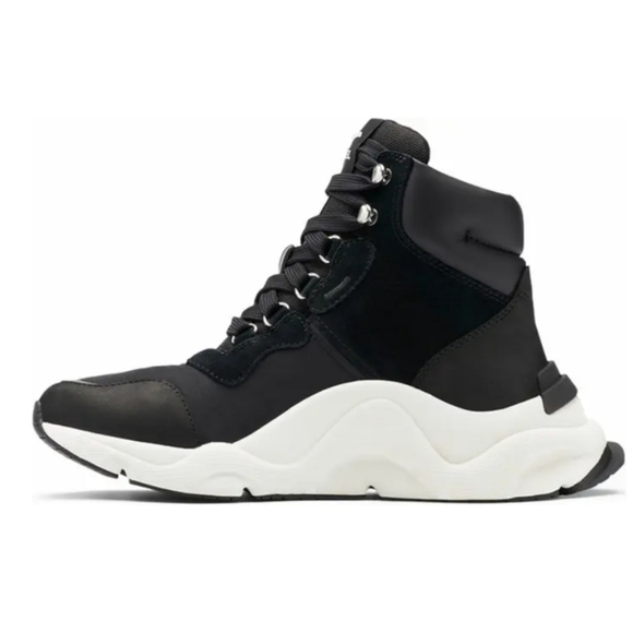 Sorel Kinetic RNEGD Conquest Waterproof High Top Black Sneaker Womens 9 NWT NIB - Picture 3 of 16